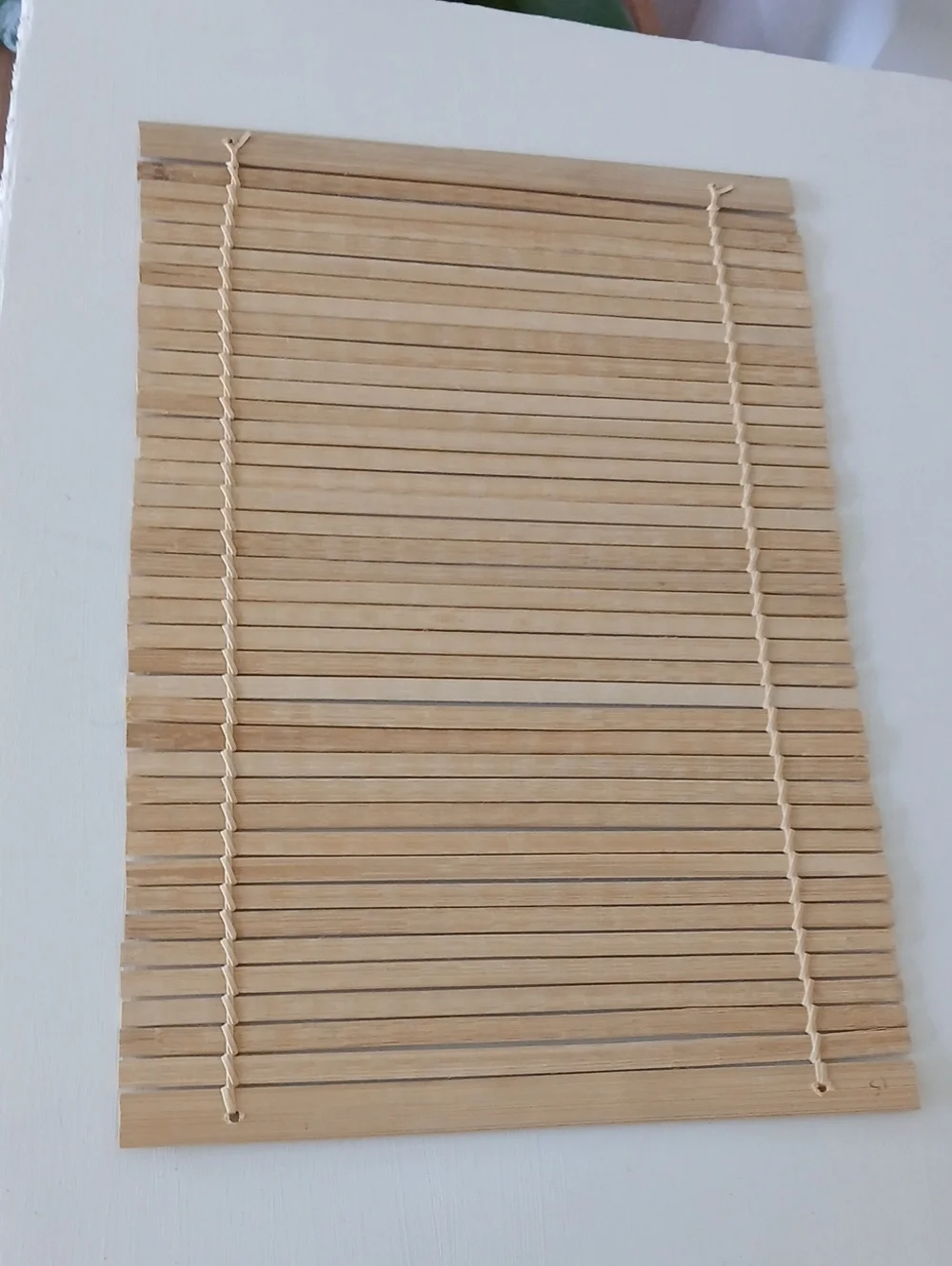 Vintage Bamboo Slat Placemats Set Of 2